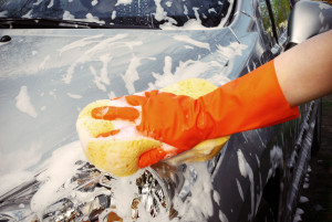 как помыть машину зимой