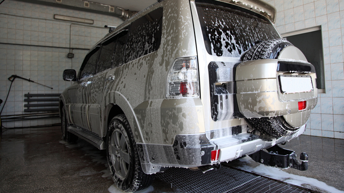 как помыть машину